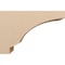 Ekena Millwork 11"W x 33"D x 22"H Classic Moab Rough Cedar Woodgrain TimberThane Corbel, Primed Tan CORUR11X33X22MOARCPR - alternate 6
